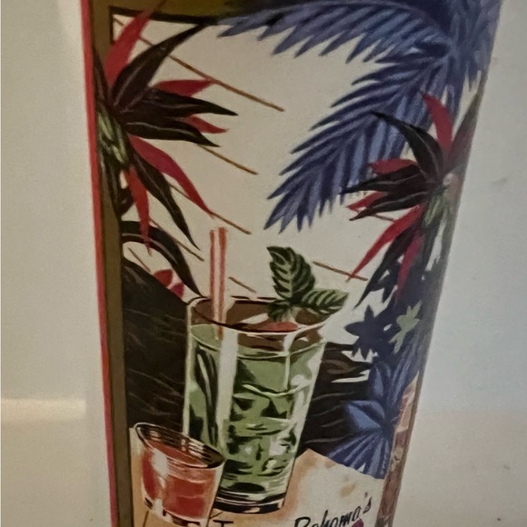 Tommy Bahama Frosted Highball Glasses